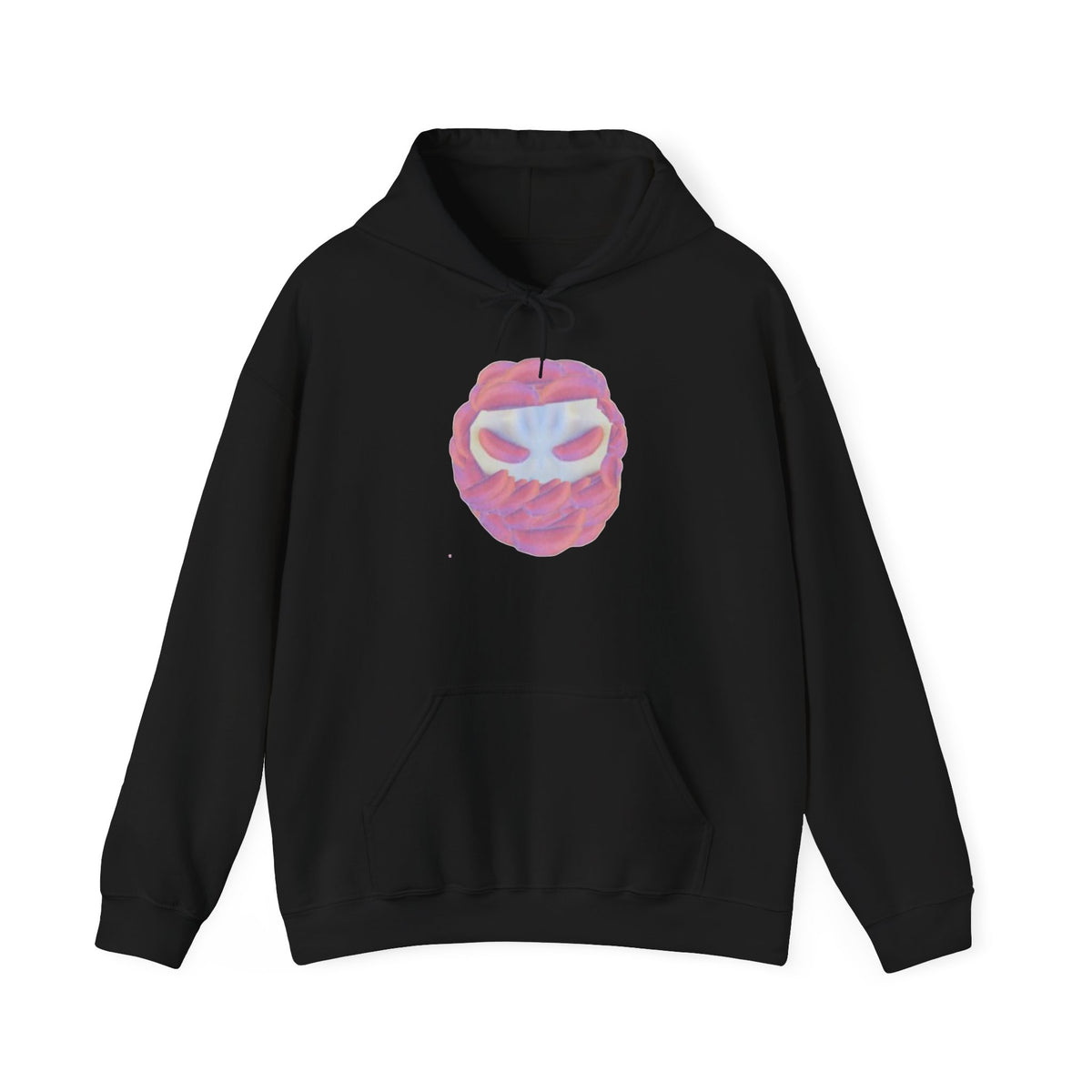 Skull Cloud Hoodie – Pink skull hooded sweatshirt