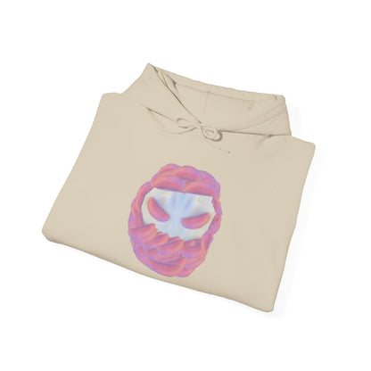 Skull Cloud Hoodie – Pink skull hooded sweatshirt