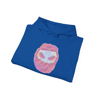 Skull Cloud Hoodie – Pink skull hooded sweatshirt