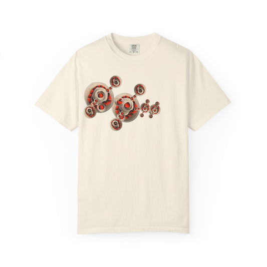 T-shirt Retro Target – Grafica a cerchi