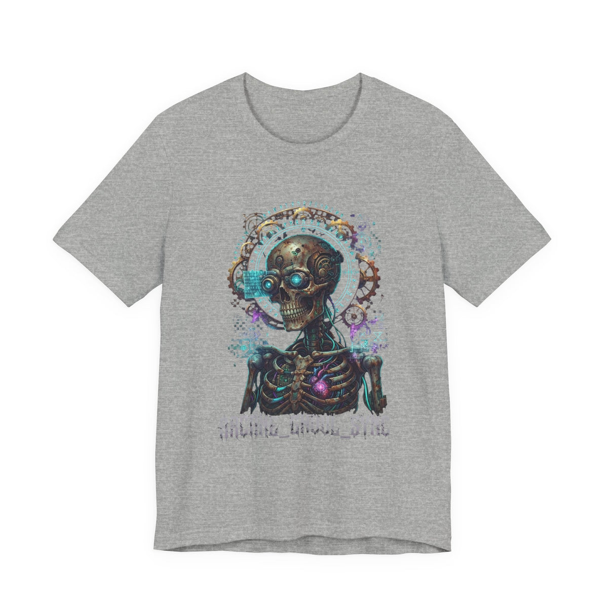 T-shirt Arcane Ghoul – Grafica cyberpunk