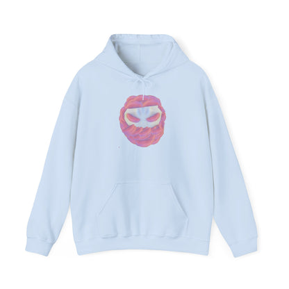Skull Cloud Hoodie – Pink skull hooded sweatshirt