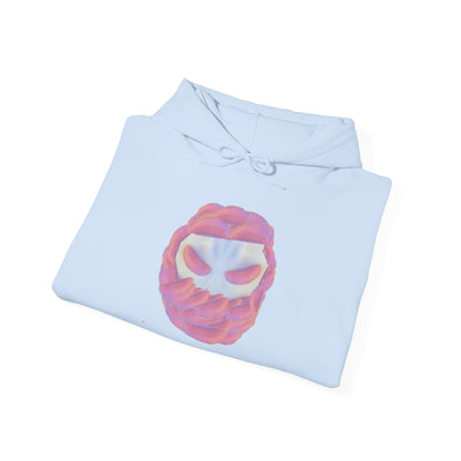 Skull Cloud Hoodie – Pink skull hooded sweatshirt