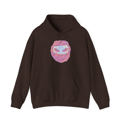 Skull Cloud Hoodie – Pink skull hooded sweatshirt