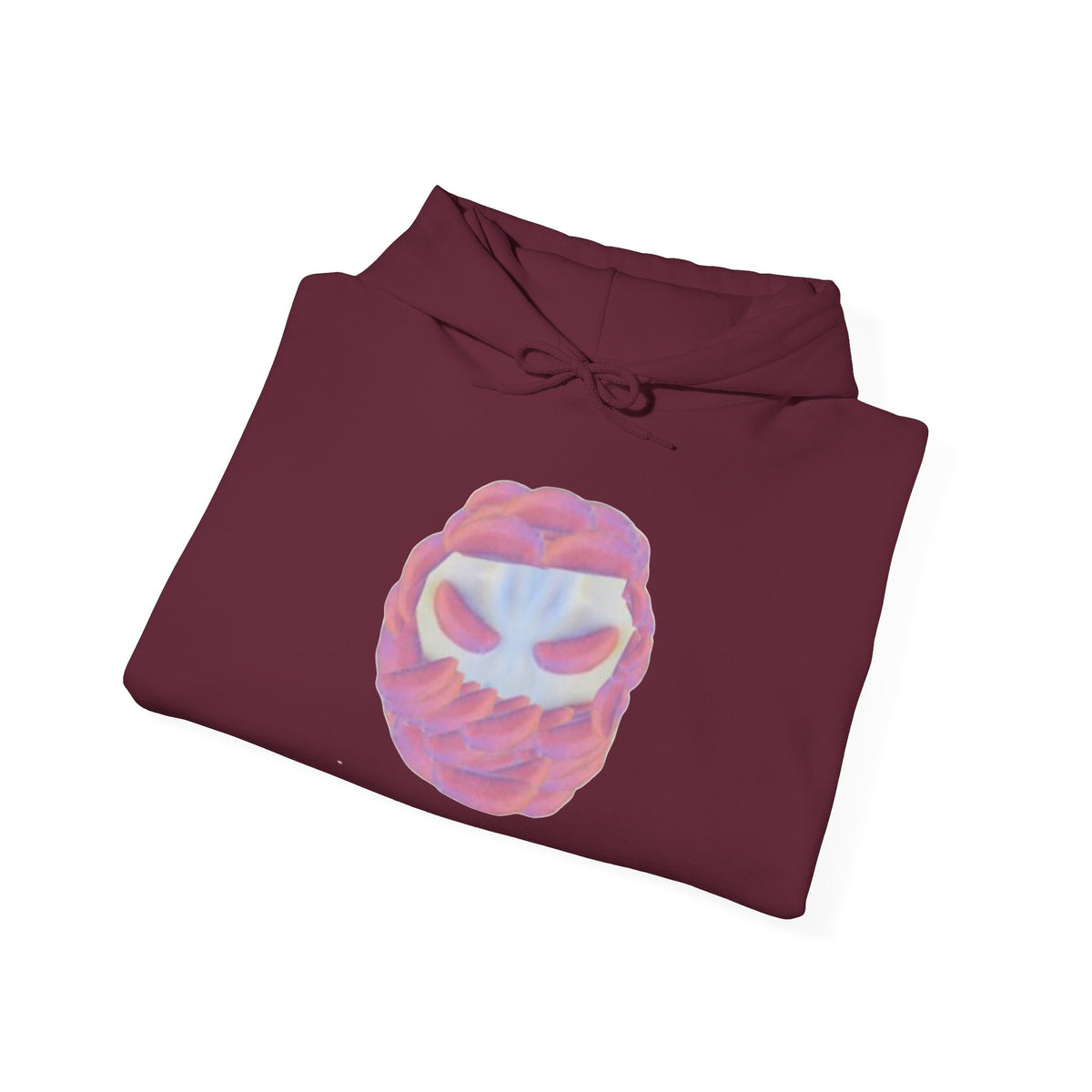 Skull Cloud Hoodie – Pink skull hooded sweatshirt