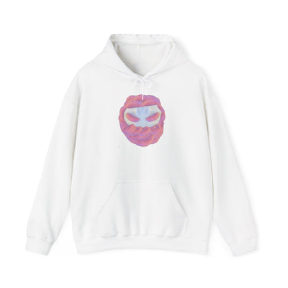 Skull Cloud Hoodie – Pink skull hooded sweatshirt