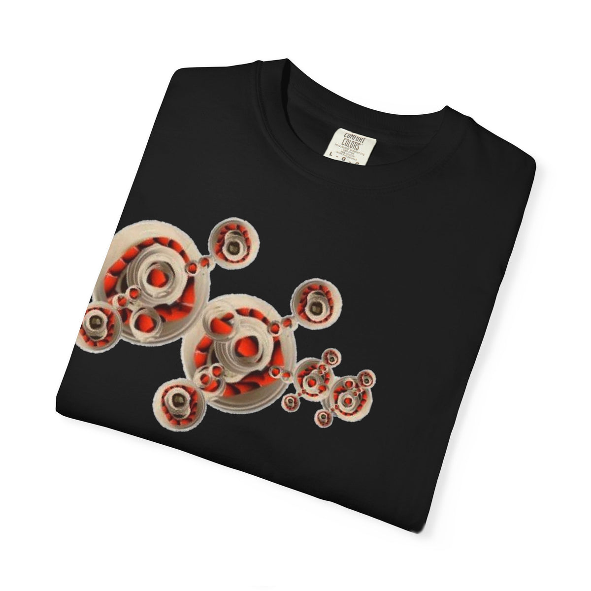 Retro Target T-Shirt – Circle graphic