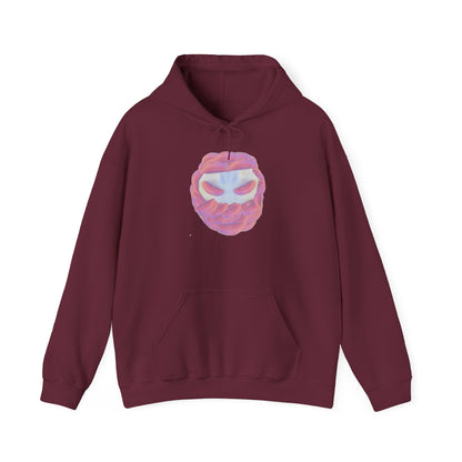 Skull Cloud Hoodie – Pink skull hooded sweatshirt