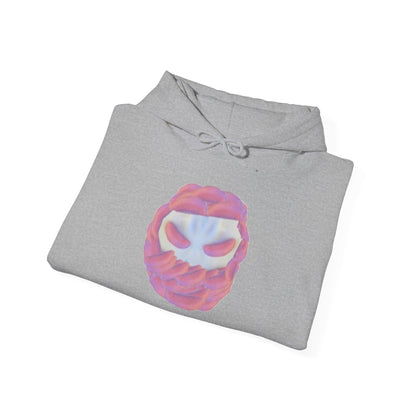 Skull Cloud Hoodie – Pink skull hooded sweatshirt