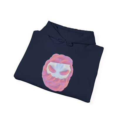 Skull Cloud Hoodie – Pink skull hooded sweatshirt