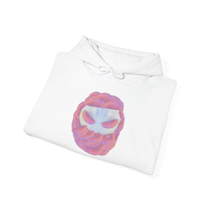 Skull Cloud Hoodie – Pink skull hooded sweatshirt
