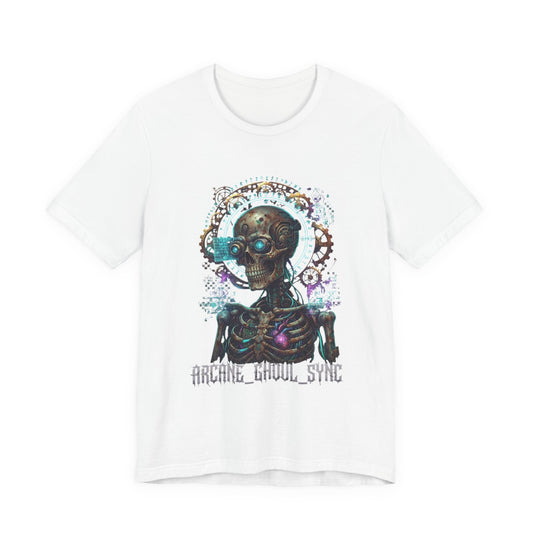 T-shirt Arcane Ghoul – Grafica cyberpunk