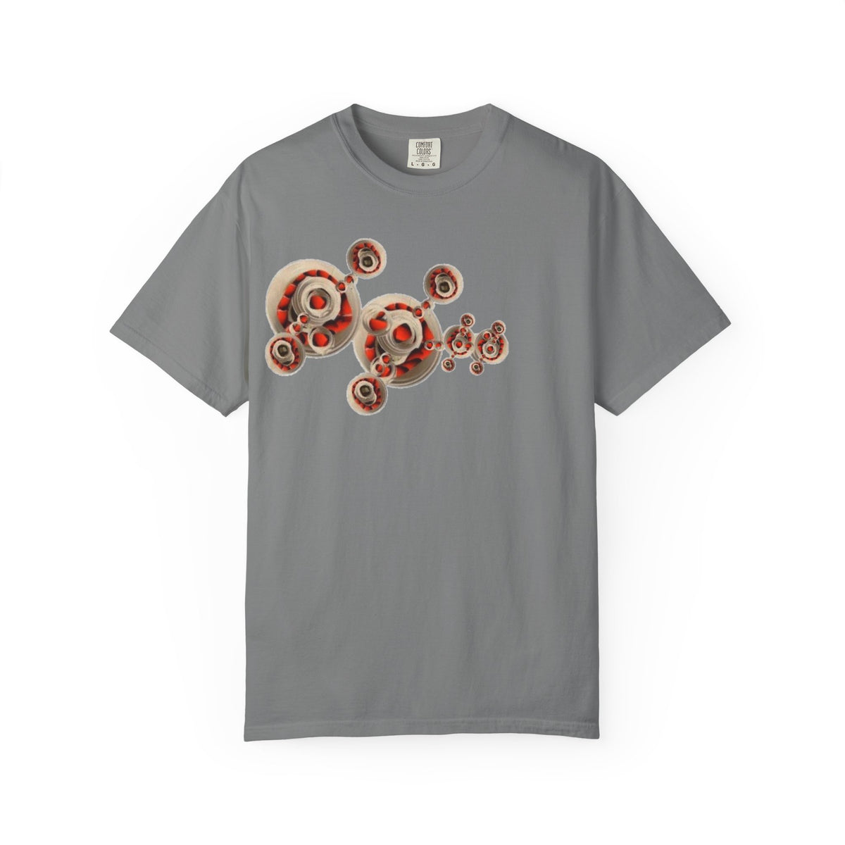 Retro Target T-Shirt – Circle graphic