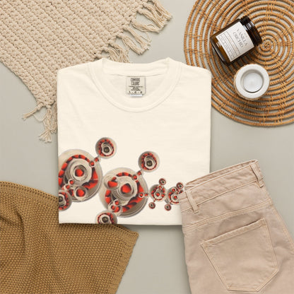 Retro Target T-Shirt – Circle graphic