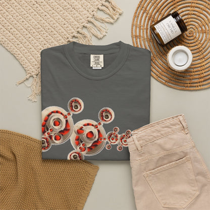 Retro Target T-Shirt – Circle graphic