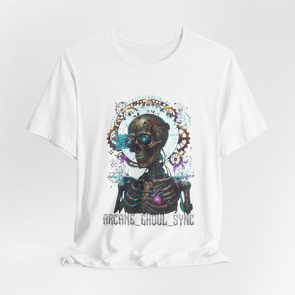 T-shirt Arcane Ghoul – Grafica cyberpunk